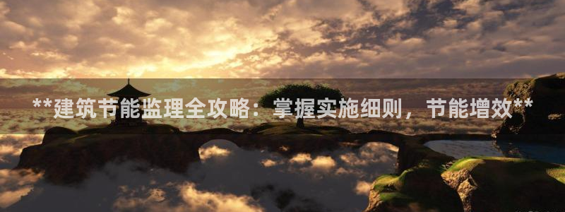 E尊国际网站：**建筑节能监理全攻略：掌握实施细则，节能增效**