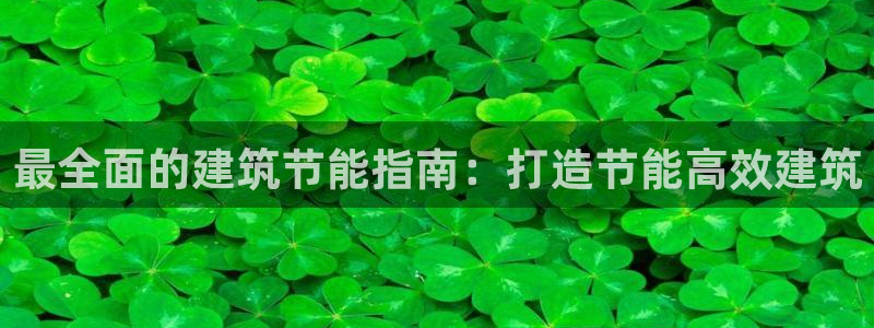 尊亿娱乐国际官网：最全面的建筑节能指南：打造节能高效建筑