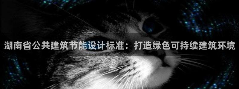 e尊国际7779：湖南省公共建筑节能设计标准：打造绿色可持续建筑环境