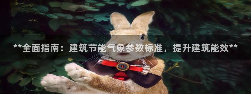 e尊国际-可可计划：**全面指南：建筑节能气象参数标准，提升建筑能效**