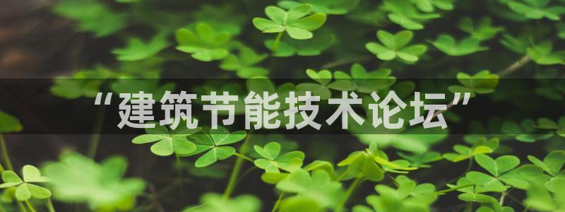 e尊国际是个黑网：“建筑节能技术论坛”