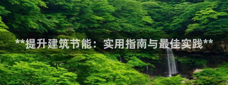 e尊国际官网·网址：**提升建筑节能：实用指南与最佳实践**