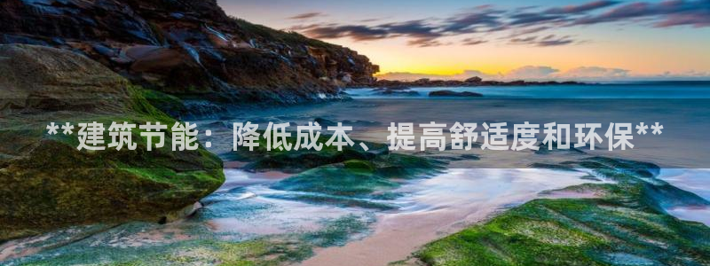 e尊国际平台：**建筑节能：降低成本、提高舒适度和环保**