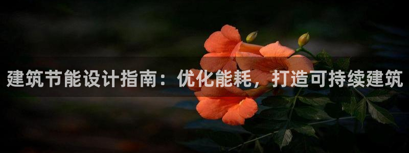 e尊平台：建筑节能设计指南：优化能耗，打造可持续建筑