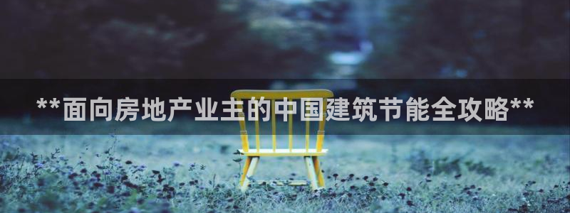 e尊国际是个黑网：**面向房地产业主的中国建筑节能全攻略**