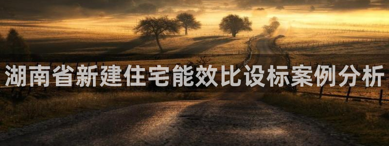 e尊国际网址：湖南省新建住宅能效比设标案例分析
