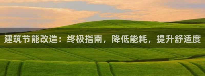 E尊国际网站：建筑节能改造：终极指南，降低能耗，提升舒适度