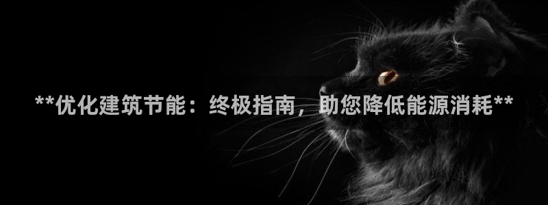 E尊国际：**优化建筑节能：终极指南，助您降低能源消耗**