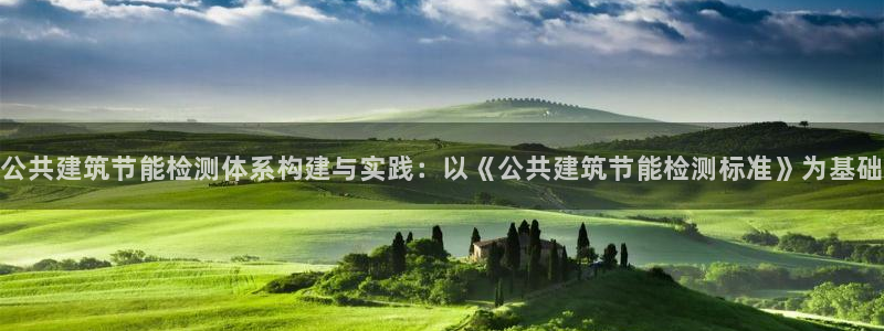 e尊国际的手机登录网站：公共建筑节能检测体系构建与实践：以《公共建筑节能检测标准》为基础