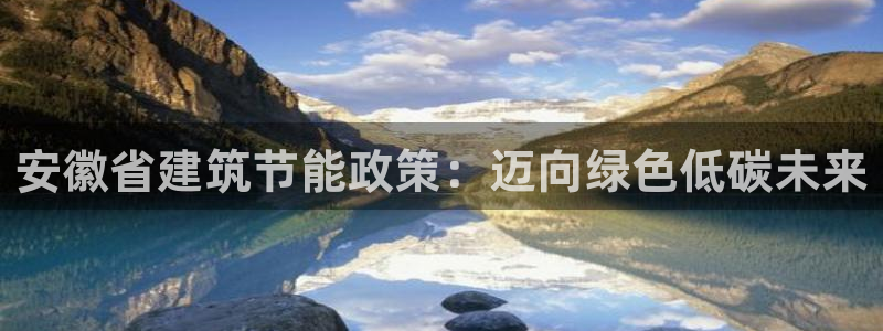 谁知道e尊国际的网址：安徽省建筑节能政策：迈向绿色低碳未来